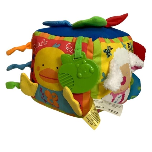 Melissa & Doug Ks Kids Musical Farmyard Activity Cube Animal Sounds Mirror - Picture 3 of 8